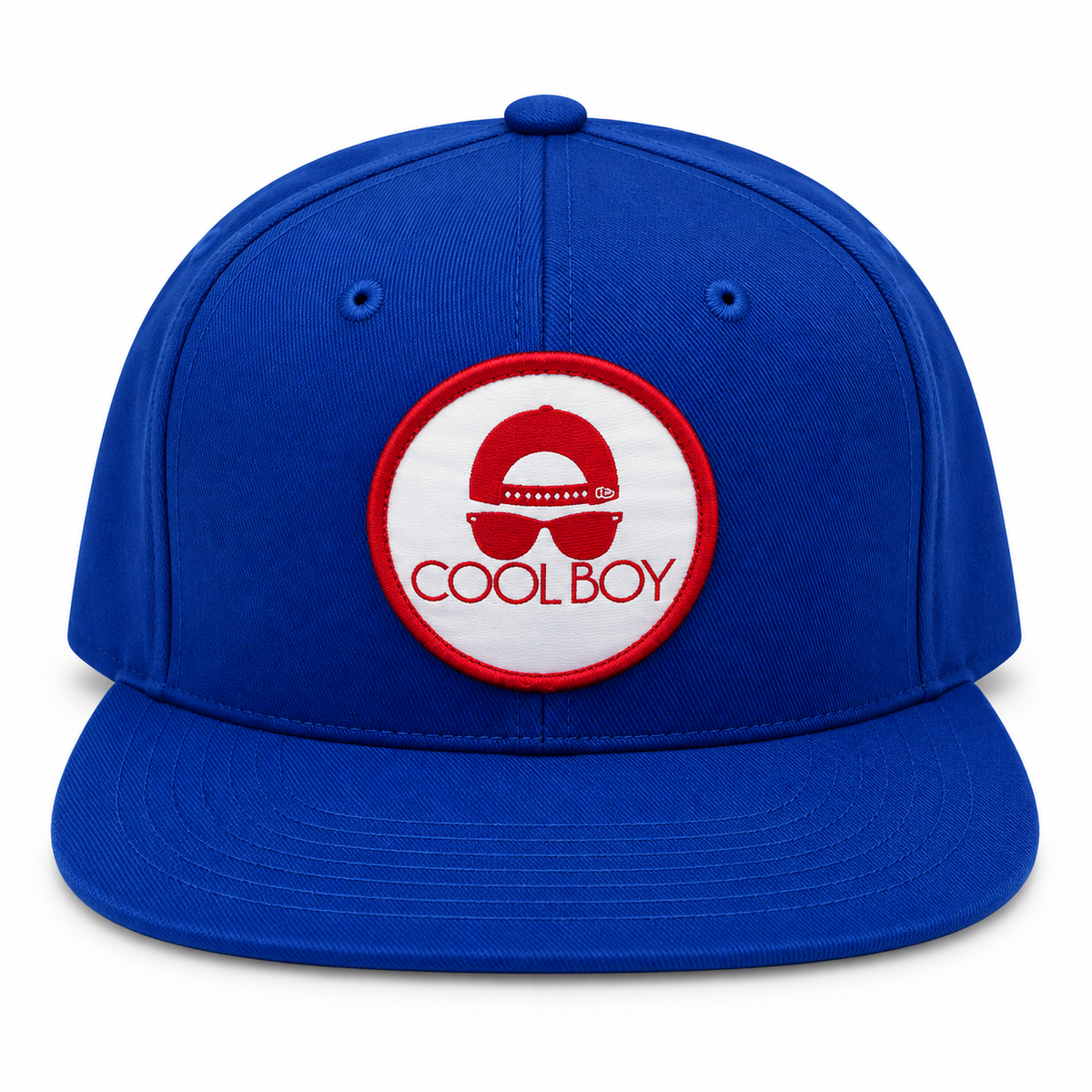 COOLBOY Royal Blue/Red Snapback Hat