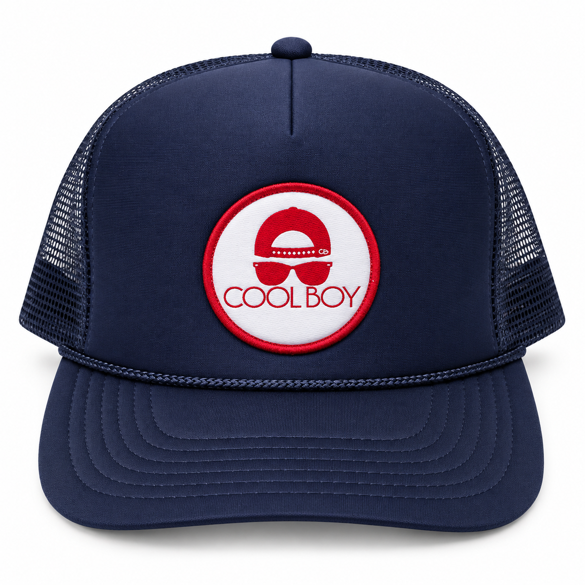 COOLBOY Navy Trucker Hat