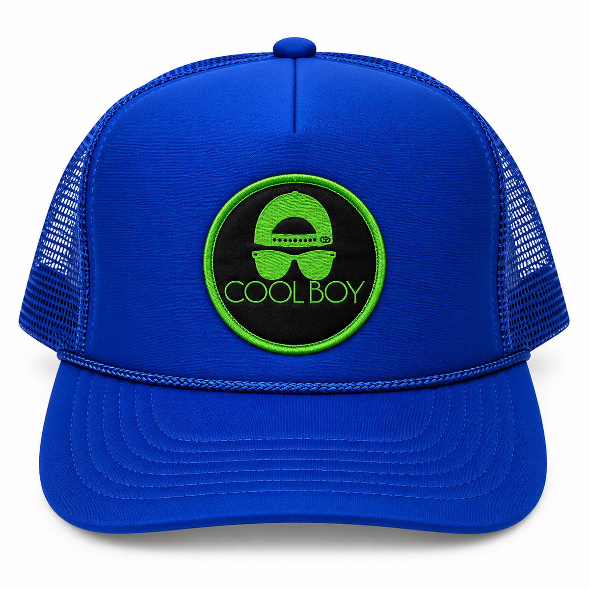 COOLBOY Royal Blue Trucker Hat