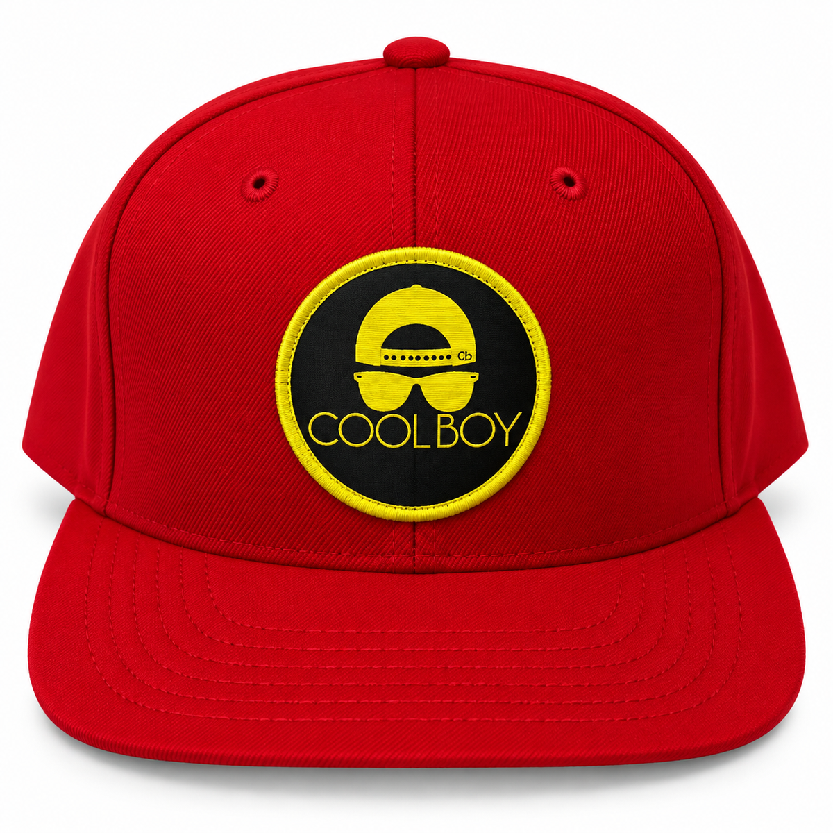 COOLBOY Red Snapback Hat
