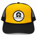 COOLBOY Black & Yellow Trucker Hat